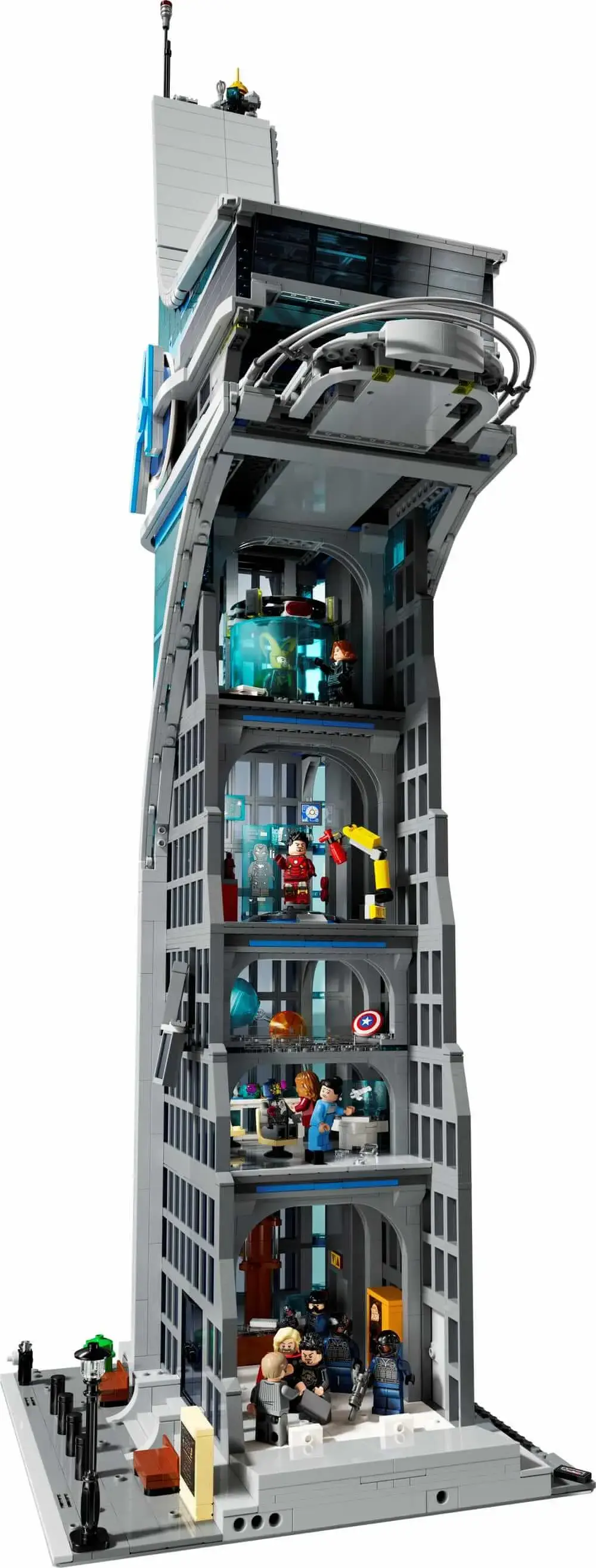 LEGO Marvel 76269 Avengers Tower details