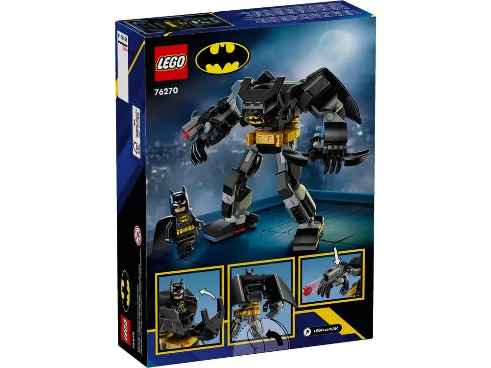 LEGO DC 76270 Batman Mech Armor box back
