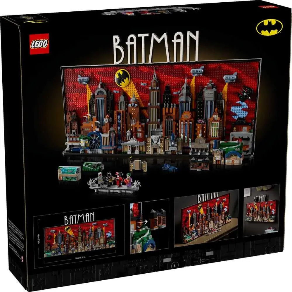 LEGO DC 76271 Batman: The Animated Series Gotham City box front