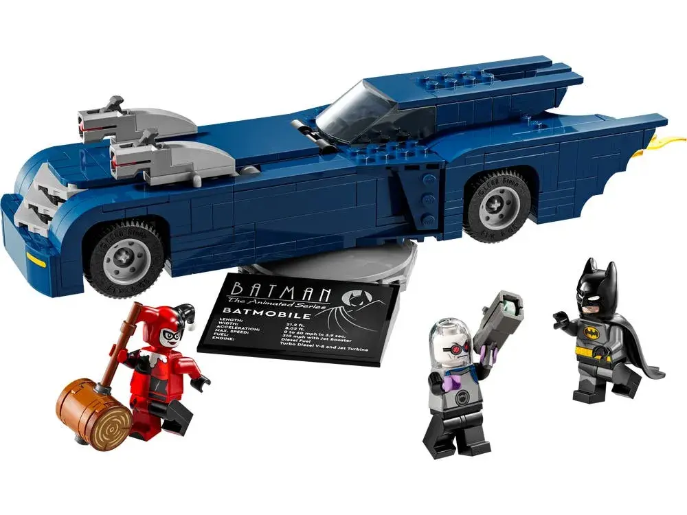 LEGO DC 76274 Batman with the Batmobile vs. Harley Quinn and Mr. Freeze