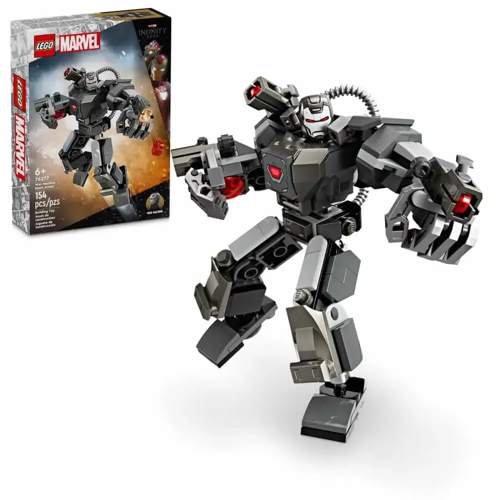 LEGO Marvel 76277 War Machine Mech Armor box front