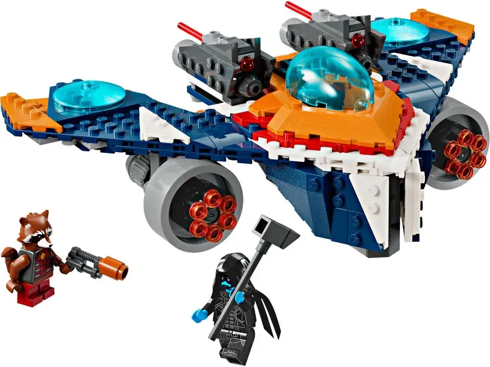 LEGO Marvel 76278 Rocket's Warbird vs. Ronan