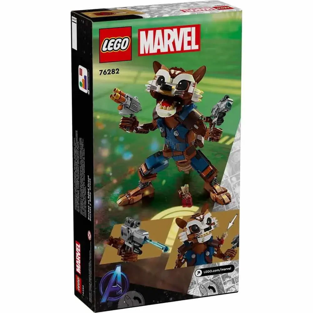 LEGO Marvel 76282 Rocket & Baby Groot box back