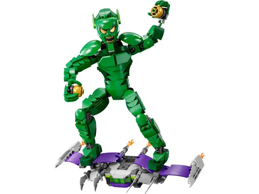 LEGO Marvel 76284 Green Goblin Construction Figure details