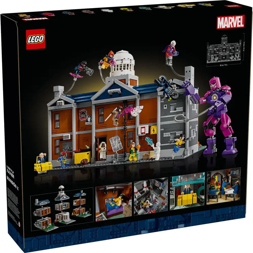 LEGO Marvel 76294 X-Men: The X-Mansion box front