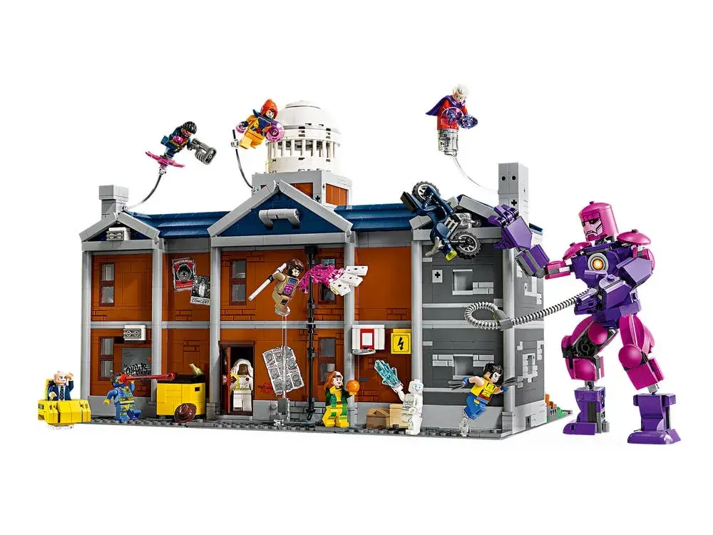 LEGO Marvel 76294 X-Men: The X-Mansion box back