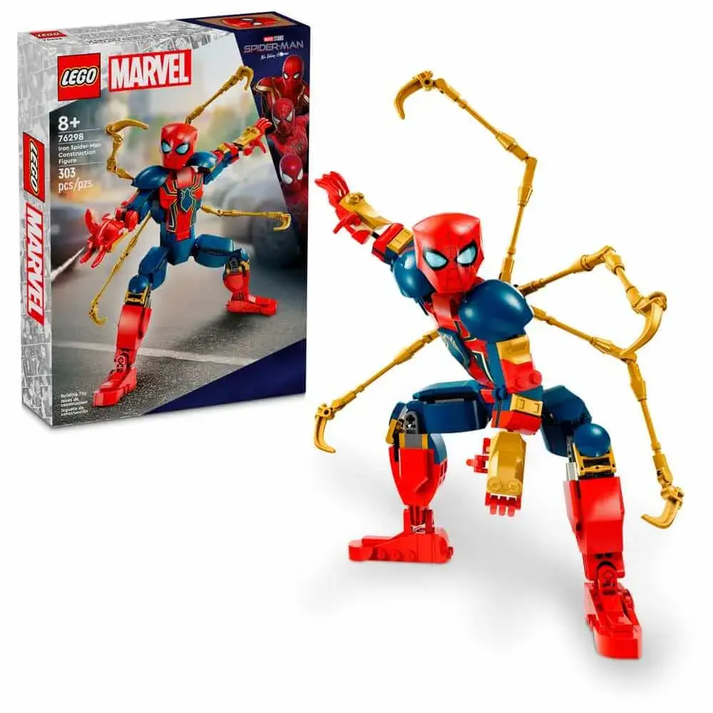 LEGO Marvel 76298 Iron Spider-Man Construction Figure