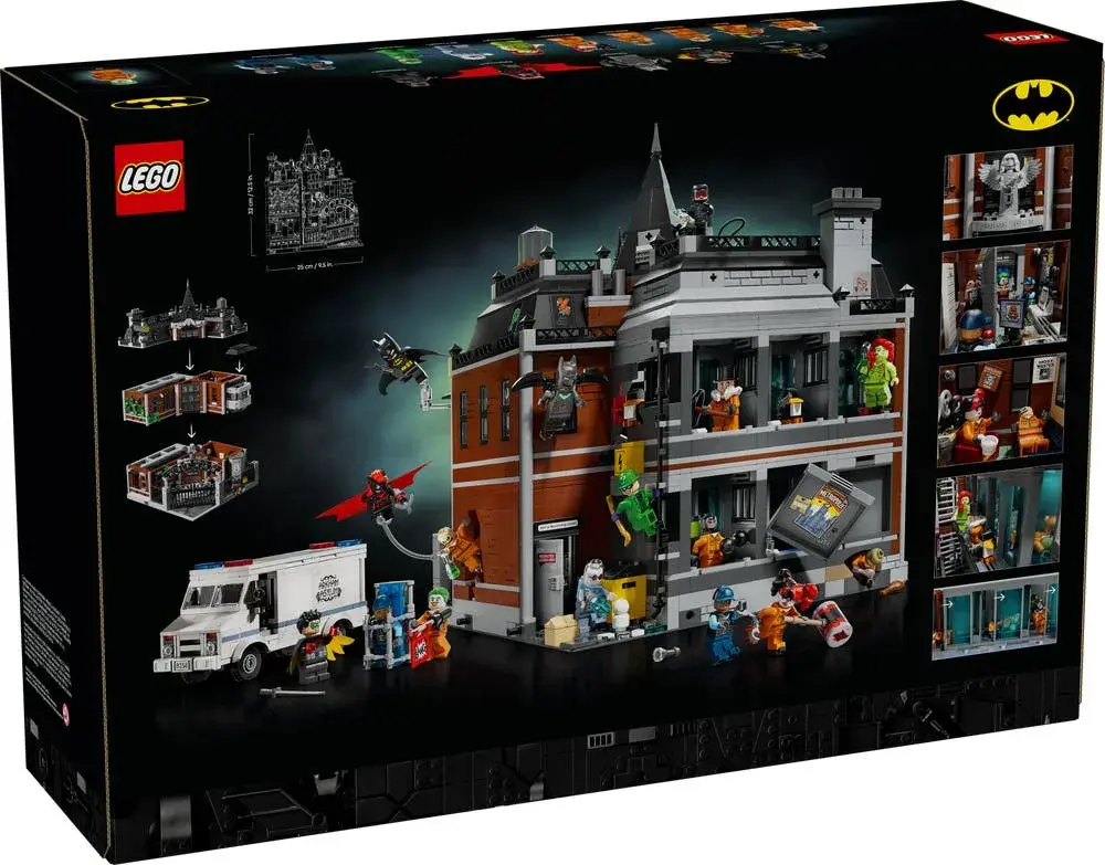 LEGO DC 76300 Arkham Asylum box back