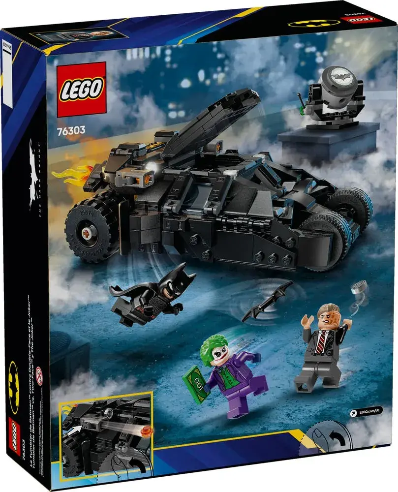 LEGO DC 76303 Batman Tumbler vs. Two-Face & The Joker box back
