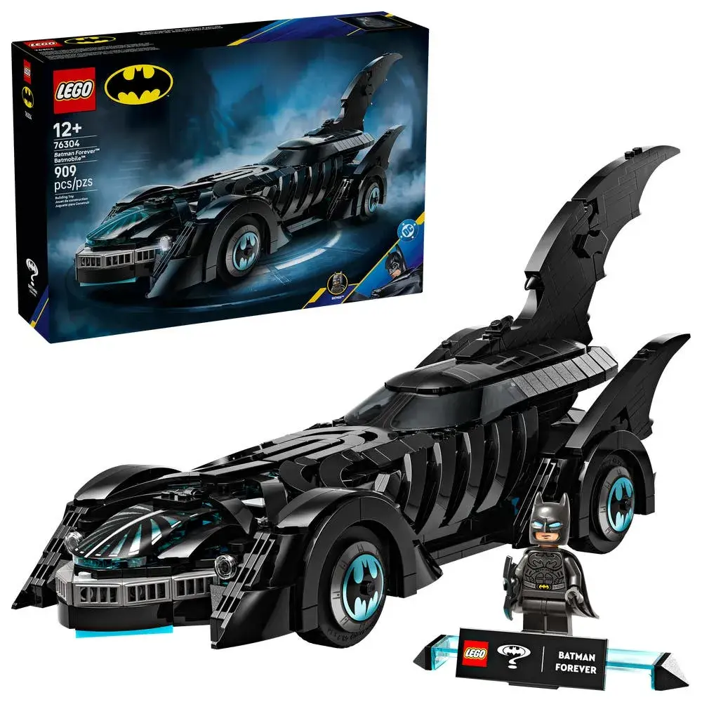 LEGO DC 76304 Batman Forever Batmobile box front