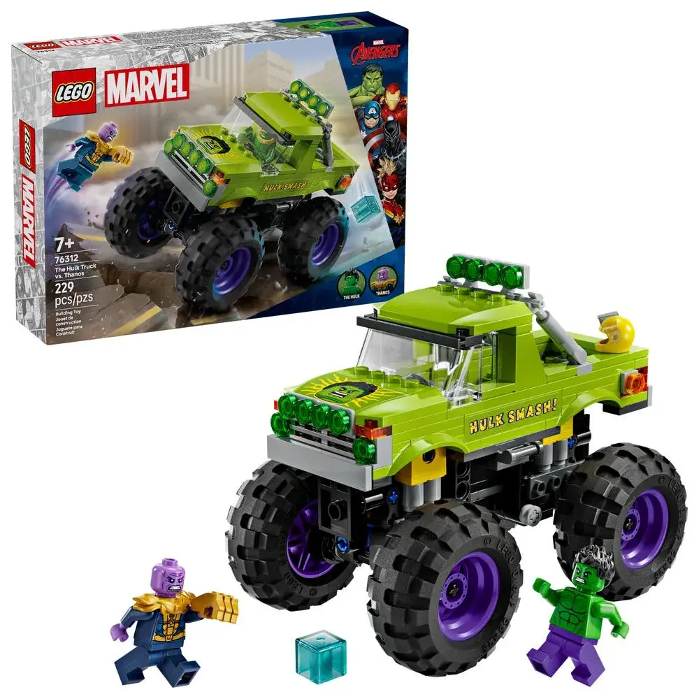 LEGO Marvel 76312 The Hulk Truck vs. Thanos box front