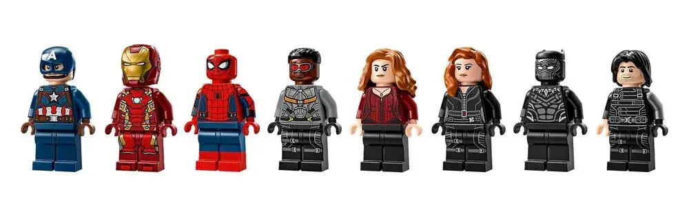 LEGO Marvel 76314 Captain America: Civil War Action Battle details