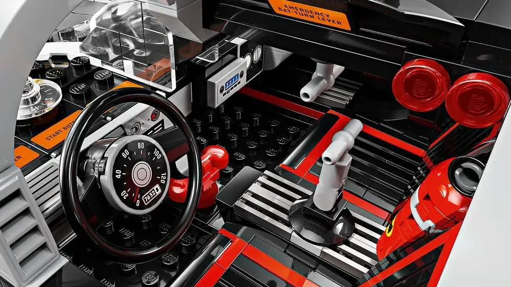 LEGO DC 76328 Batman: The Classic TV Series Batmobile details