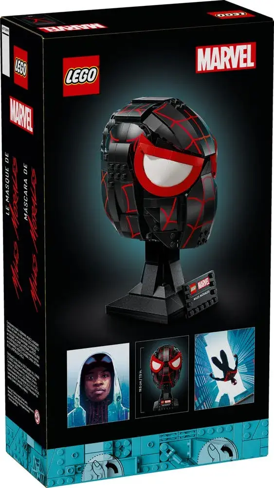 LEGO Marvel 76329 Miles Morales' Mask box back