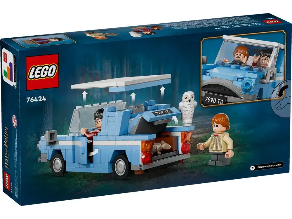 LEGO Harry Potter 76424 Flying Ford Anglia box back