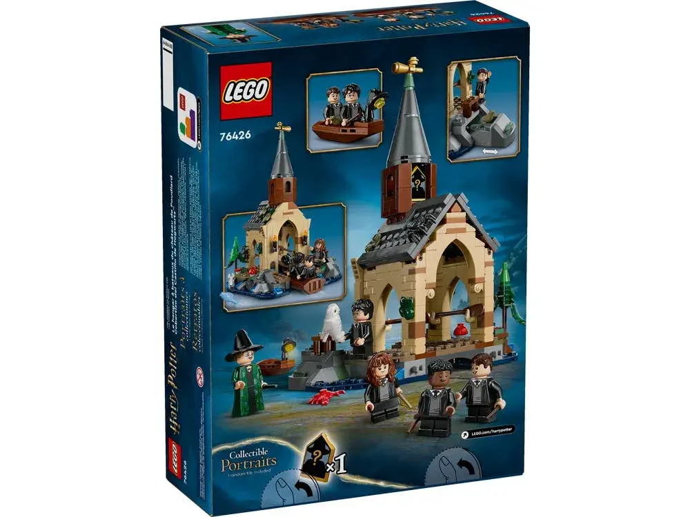 LEGO Harry Potter 76426 Hogwarts Castle Boathouse box back