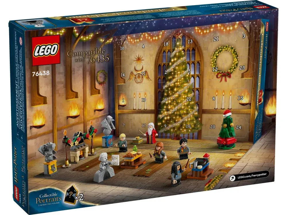 LEGO Harry Potter 76438 Advent Calendar 2024 box back