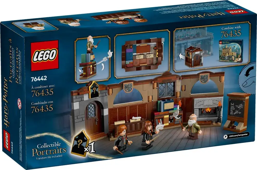 LEGO Harry Potter 76442 Hogwarts Castle: Charms Class box back
