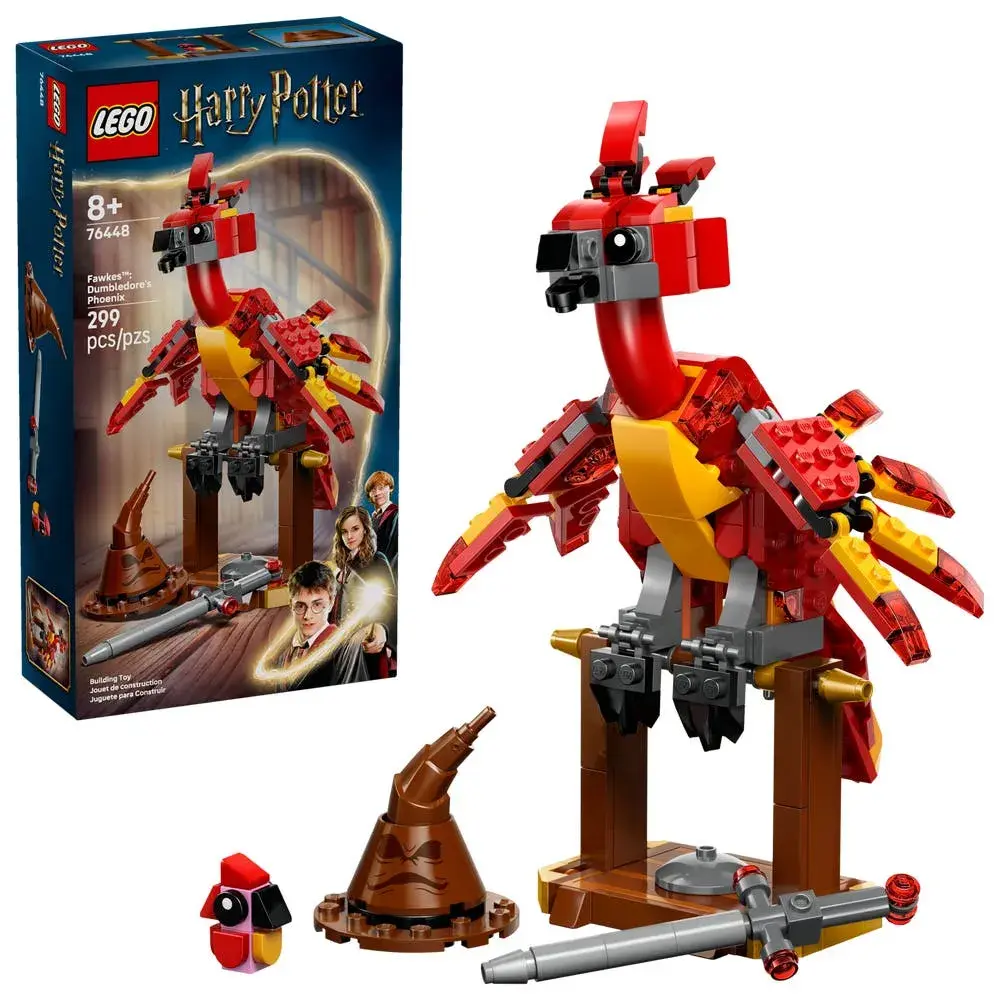 LEGO Harry Potter 76448 Fawkes: Dumbledore's Phoenix box front