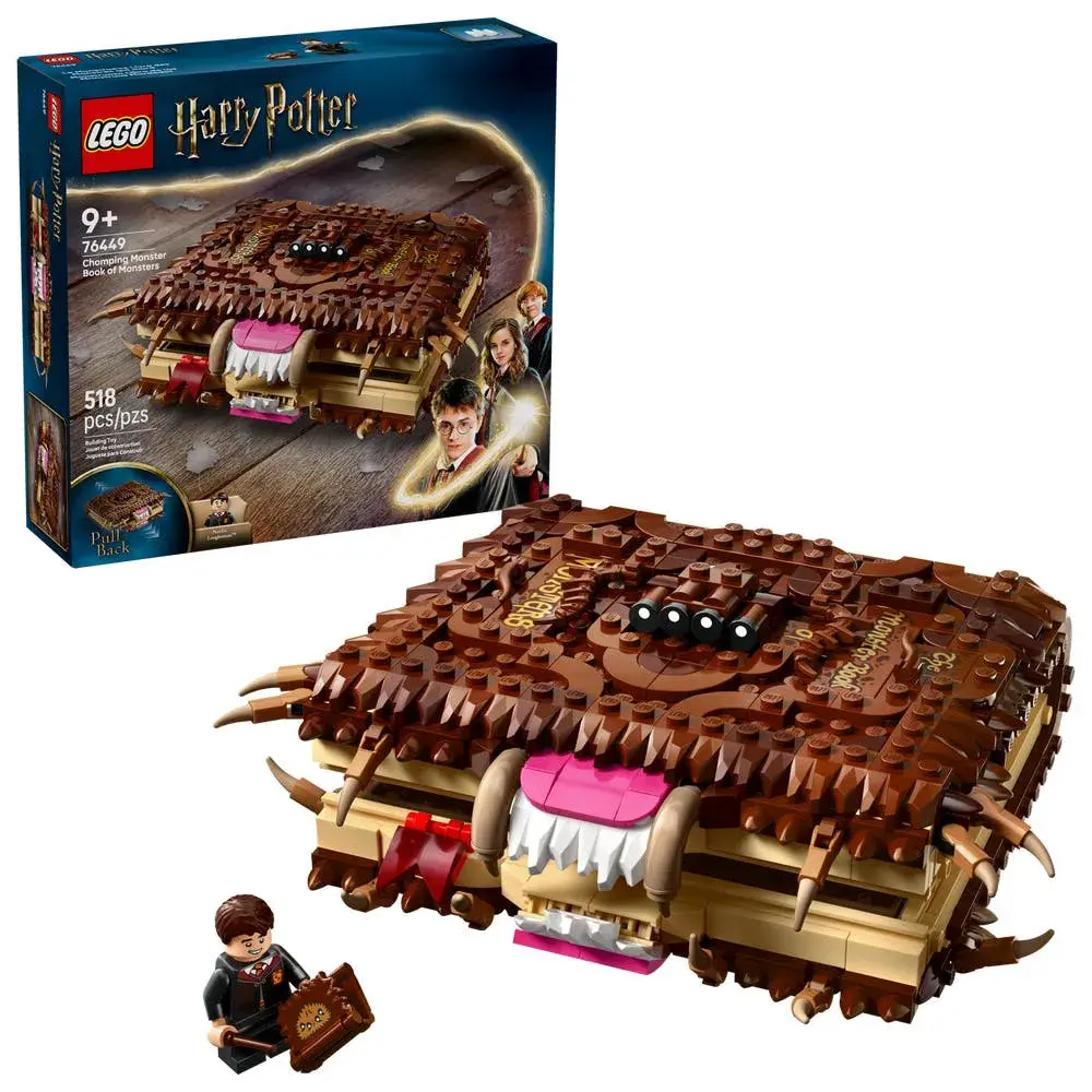 LEGO Harry Potter 76449 Chomping Monster Book of Monsters box front