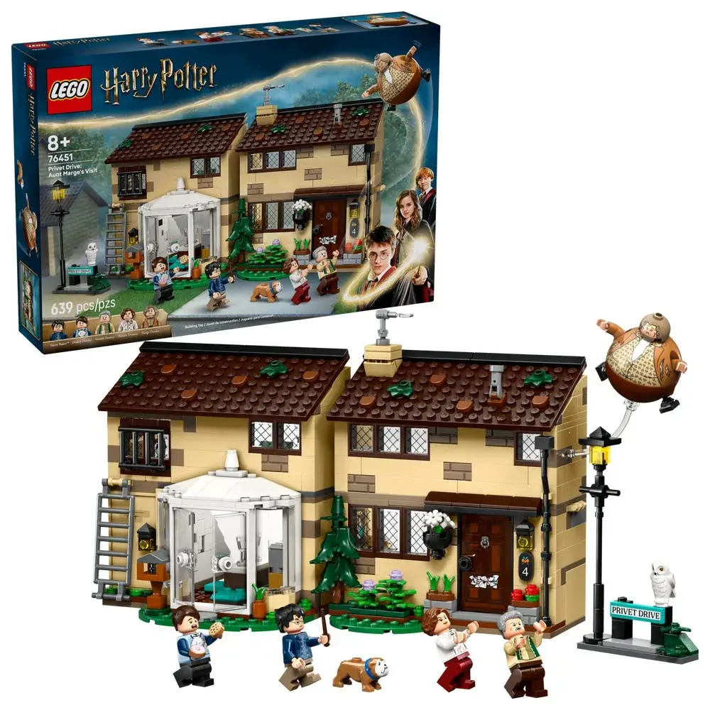 LEGO Harry Potter 76451 Privet Drive: Aunt Marge's Visit box front