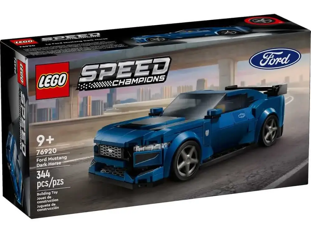 LEGO Speed Champions 76920 Ford Mustang Dark Horse Sports Car box front