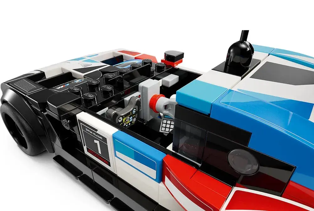 LEGO Speed Champions 76922 BMW M4 GT3 & BMW M Hybrid V8 Race Cars details