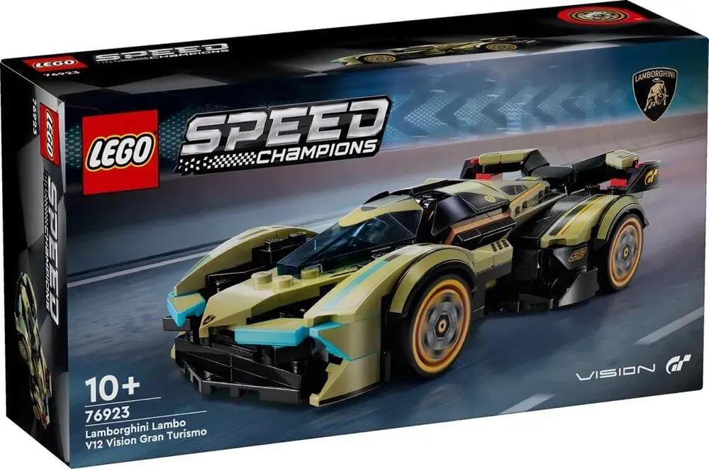 LEGO Speed Champions 76923 Lamborghini Lambo V12 Vision GT Super Car box front