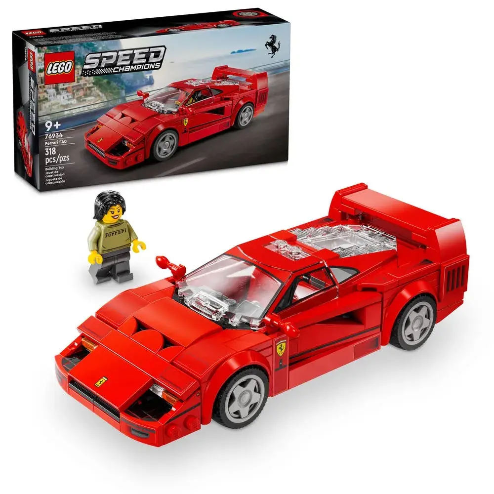 LEGO Speed Champions 76934 Ferrari F40 Supercar box front
