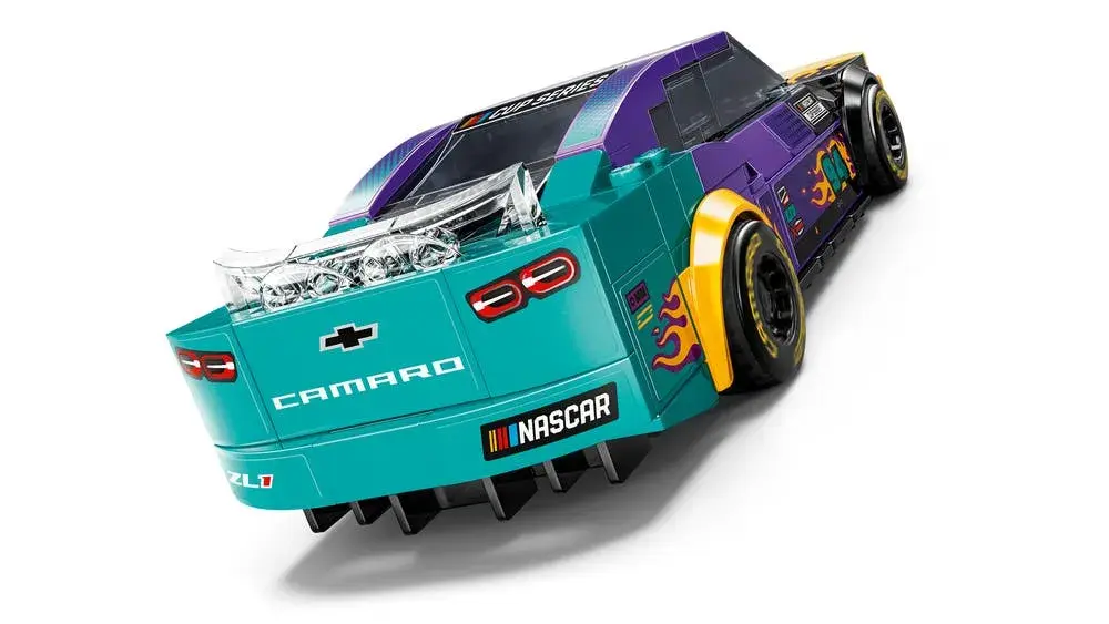 LEGO Speed Champions 76935 NASCAR Next Gen Chevrolet Camaro ZL1 details