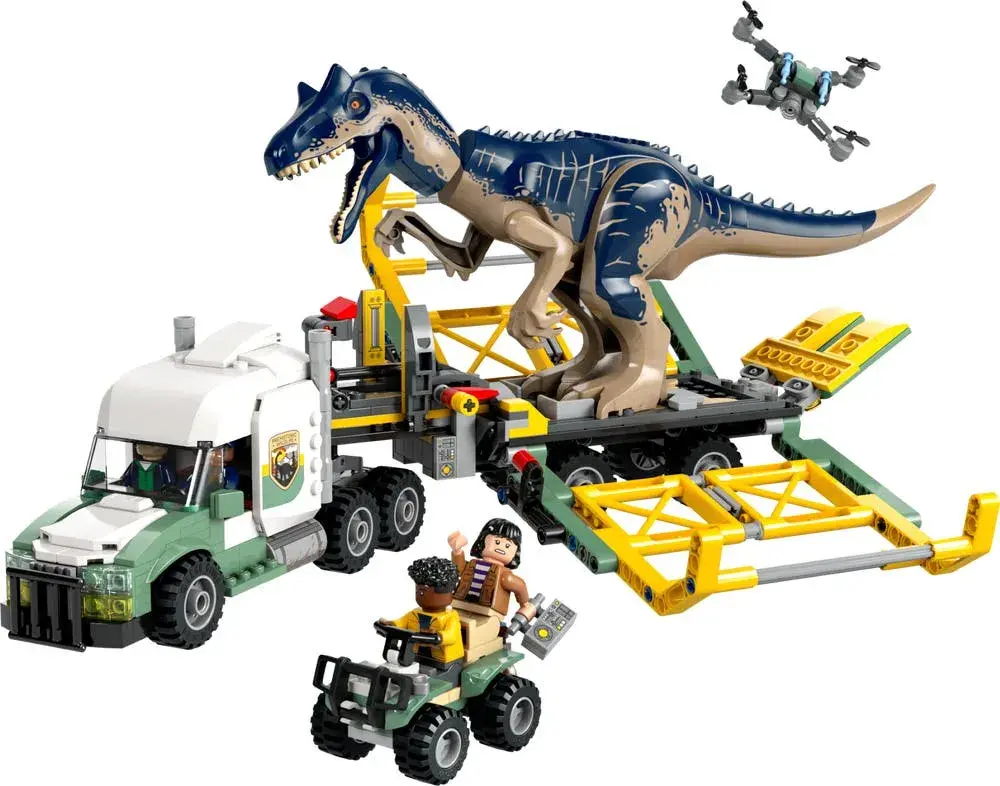 LEGO Jurassic World 76966 Dinosaur Missions: Allosaurus Transport Truck