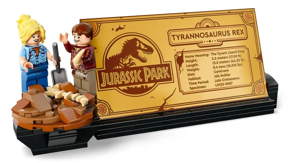 LEGO Jurassic World 76968 Dinosaur Fossils: Tyrannosaurus rex box back
