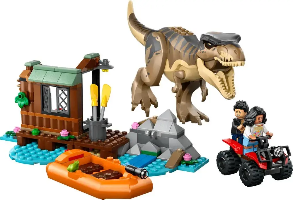 LEGO Jurassic World 76975 T. rex River Escape