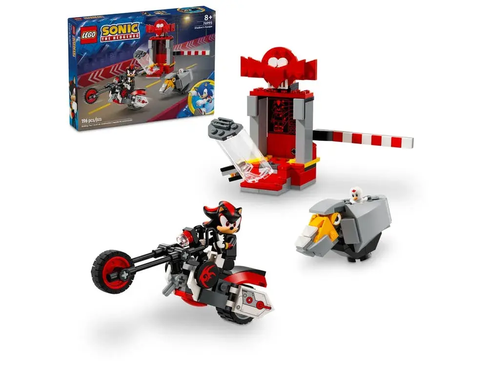 LEGO Sonic the Hedgehog 76995 Shadow the Hedgehog Escape box front
