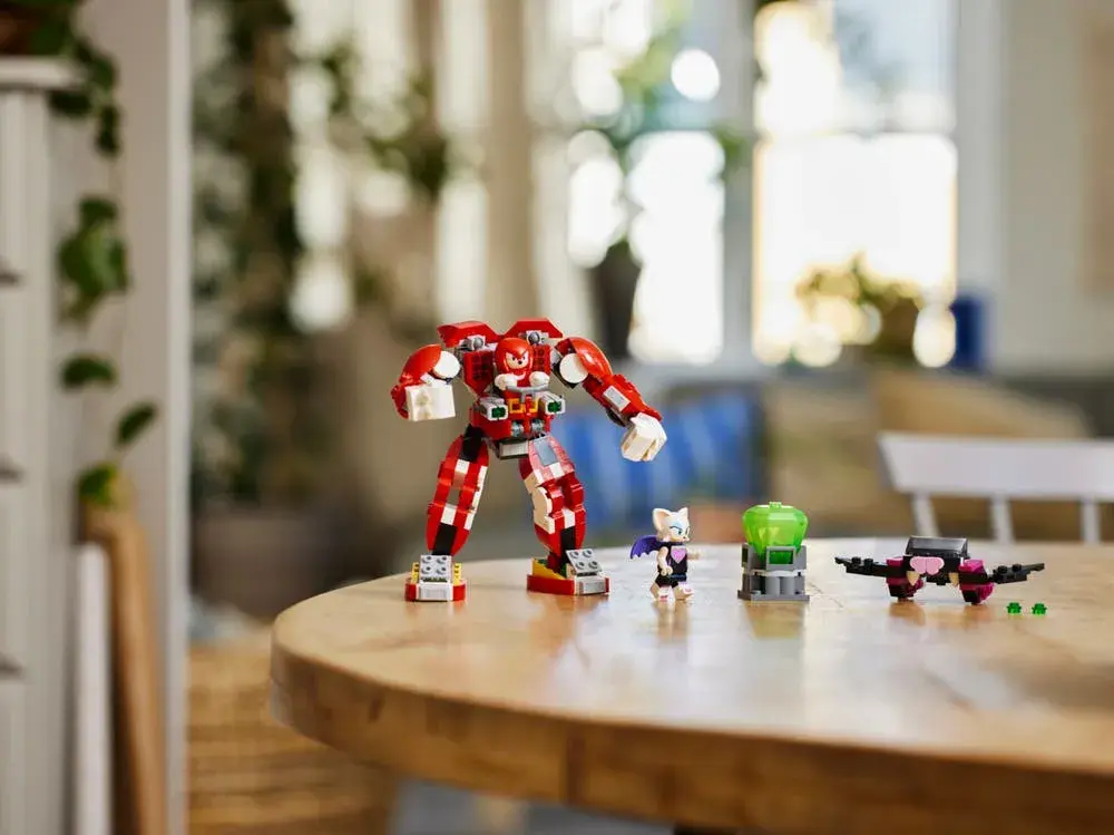 LEGO Sonic the Hedgehog 76996 Knuckles' Guardian Mech box back