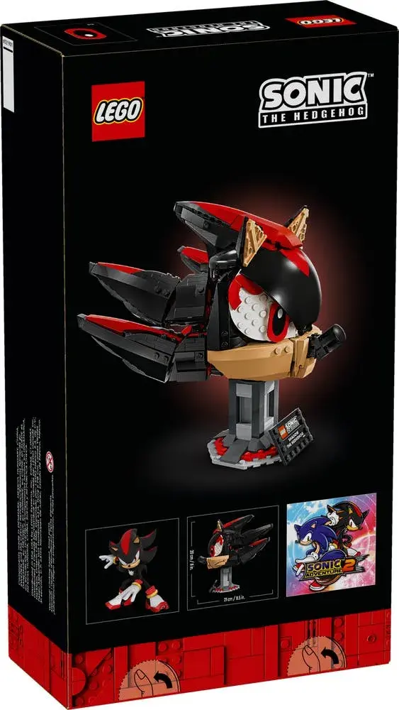 LEGO Sonic the Hedgehog 77000 Shadow the Hedgehog box back