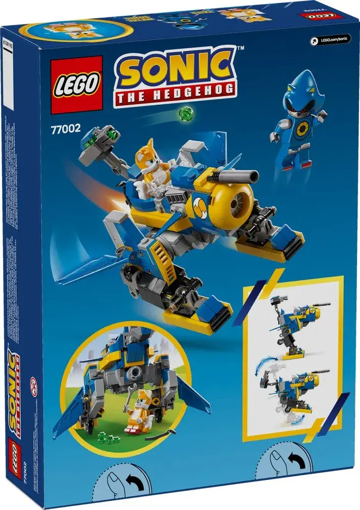 LEGO Sonic the Hedgehog 77002 Cyclone vs. Metal Sonic box back