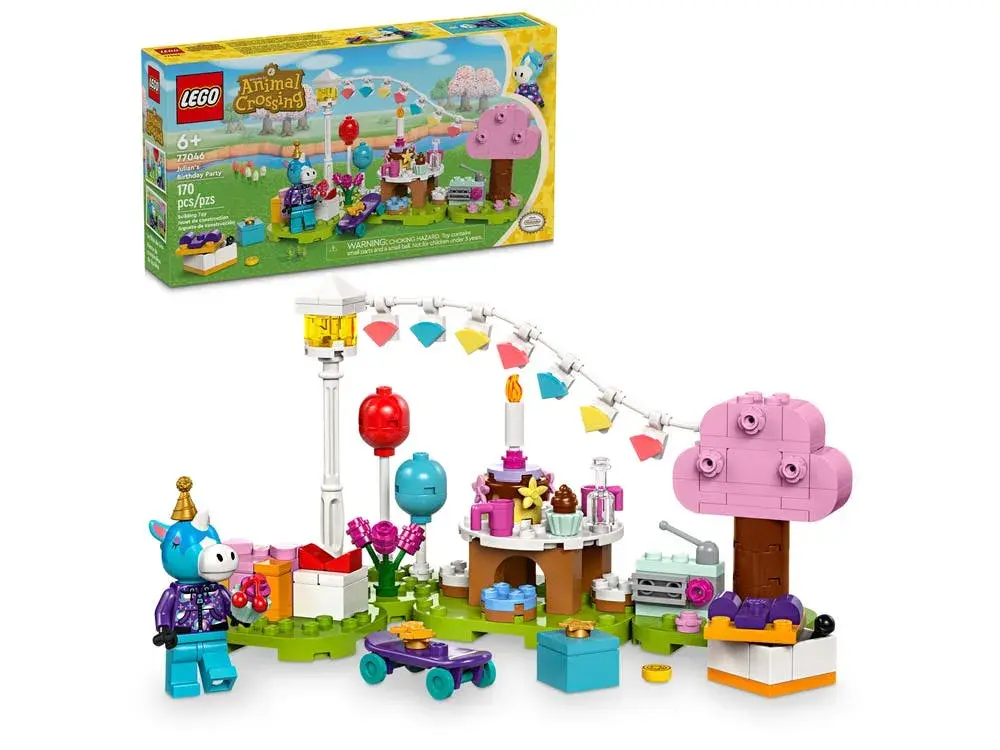 LEGO Animal Crossing 77046 Julian's Birthday Party box front