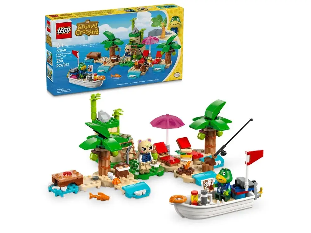 LEGO Animal Crossing 77048 Kapp'n's Island Boat Tour box front