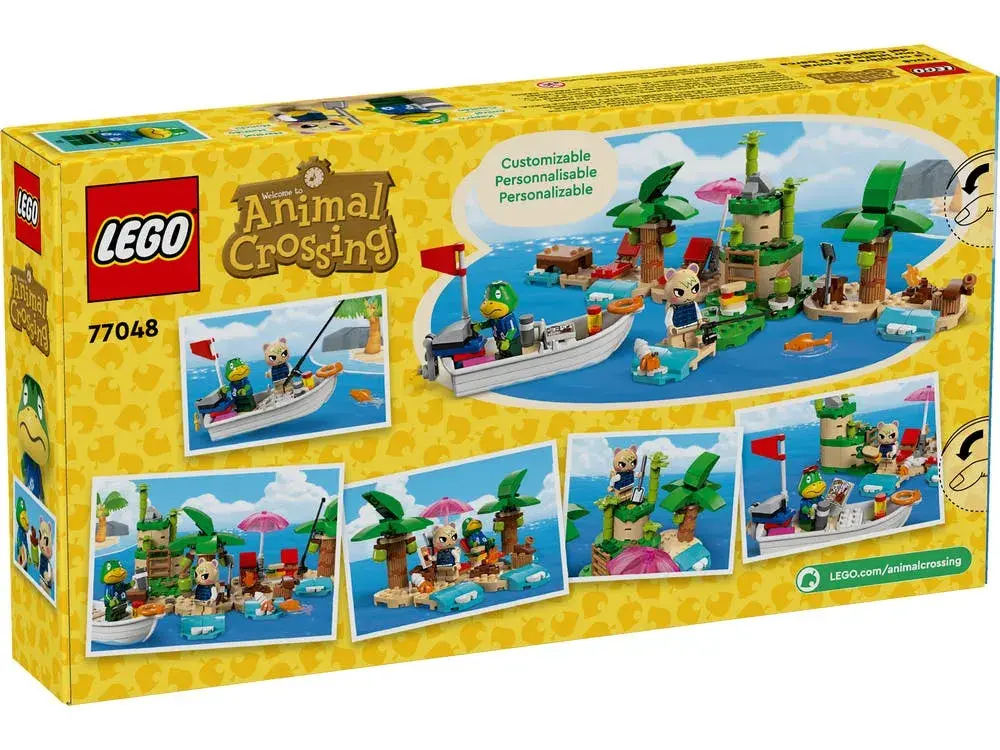 LEGO Animal Crossing 77048 Kapp'n's Island Boat Tour box back