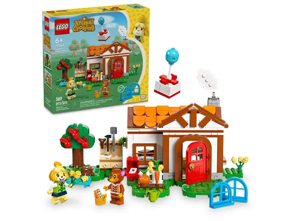 LEGO Animal Crossing 77049 Isabelle's House Visit box front