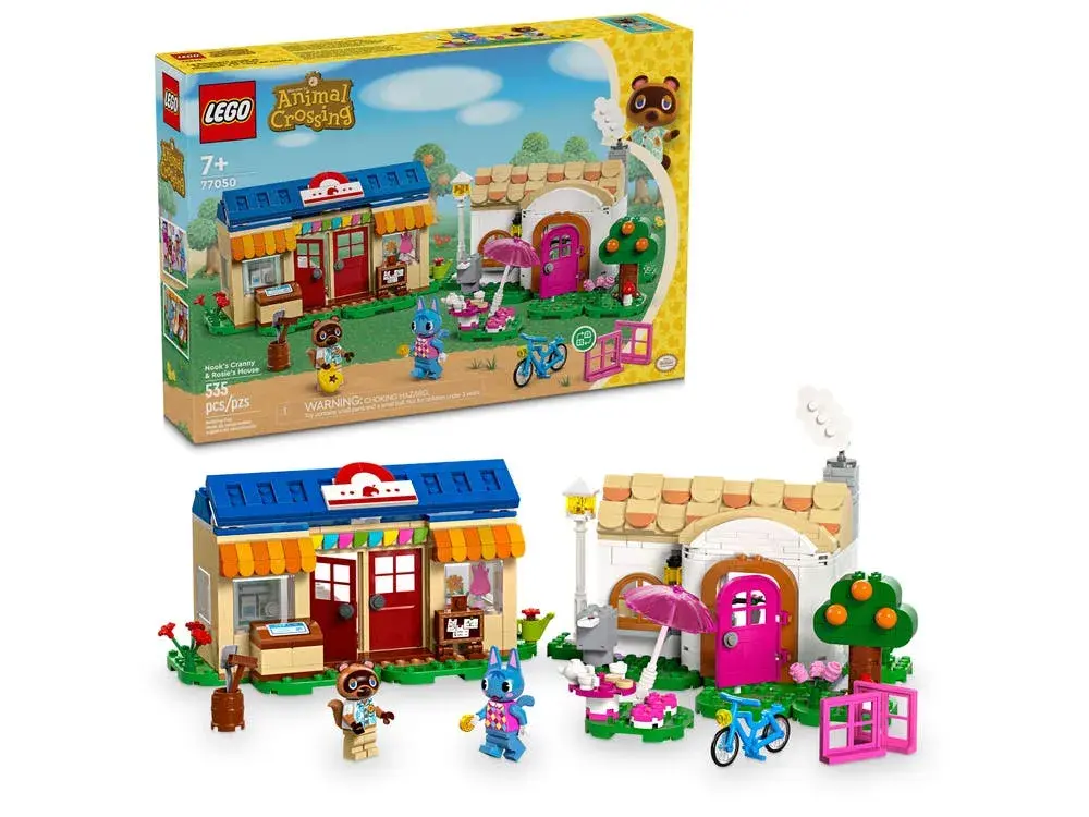 LEGO Animal Crossing 77050 Nook's Cranny & Rosie's House box front