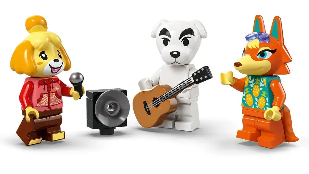 LEGO Animal Crossing 77052 K.K.'s Concert at the Plaza details