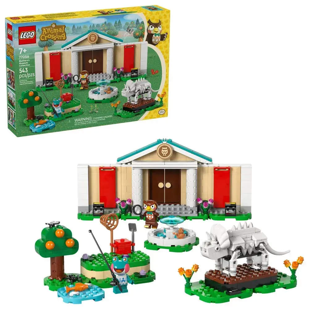 LEGO Animal Crossing 77056 Blathers's Museum Collection box front