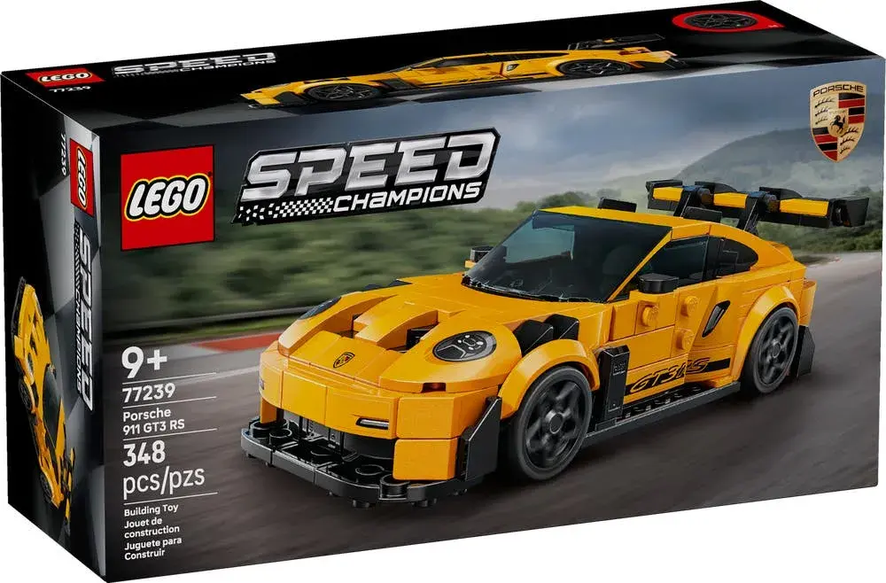 LEGO Speed Champions 77239 Porsche 911 GT3 RS Super Car box front