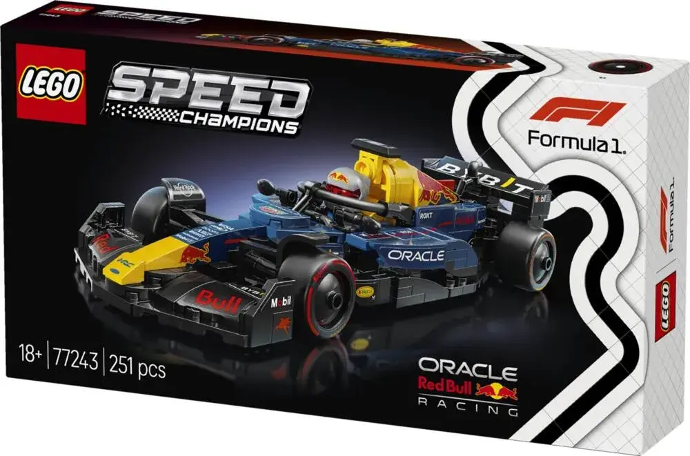 LEGO Speed Champions 77243 Oracle Red Bull Racing RB20 F1 Race Car box front