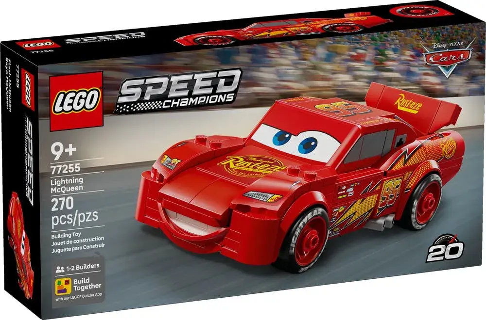 LEGO Disney 77255 Lightning McQueen box front