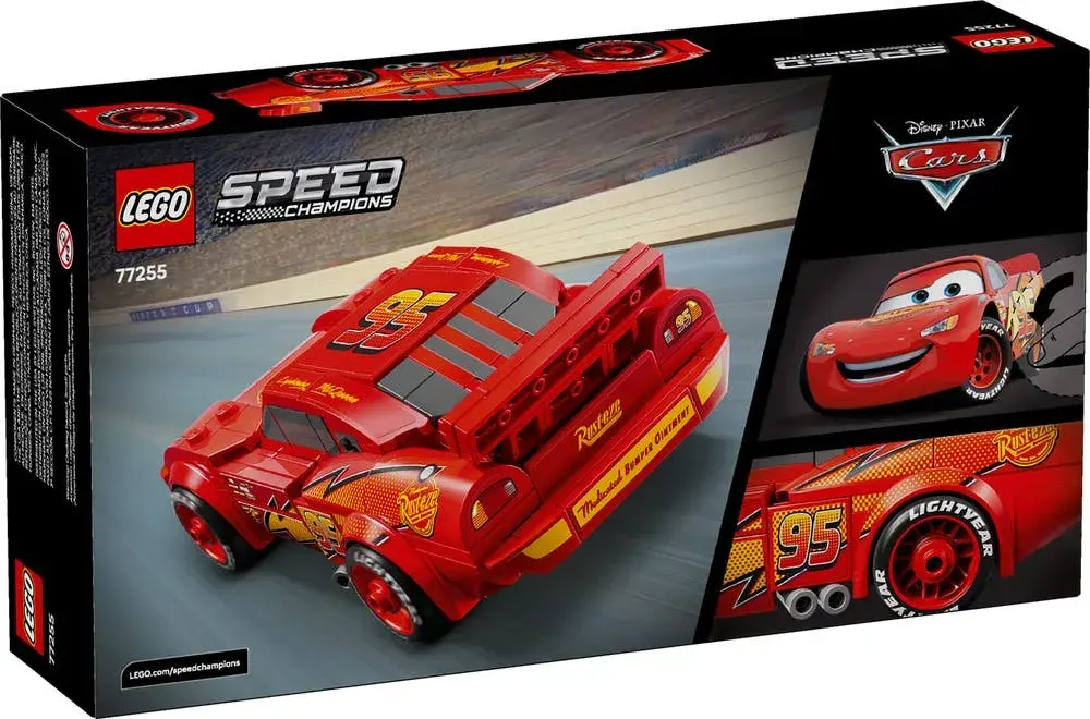 LEGO Disney 77255 Lightning McQueen box back