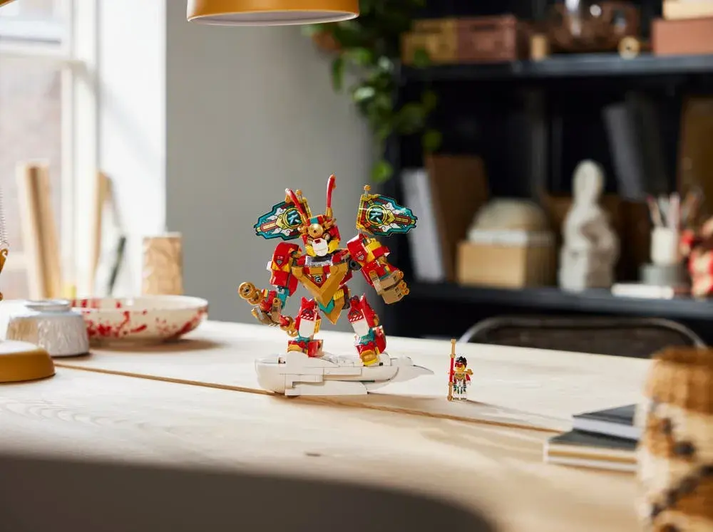 LEGO Monkie Kid 80051 Monkie Kid's Mini Mech box back