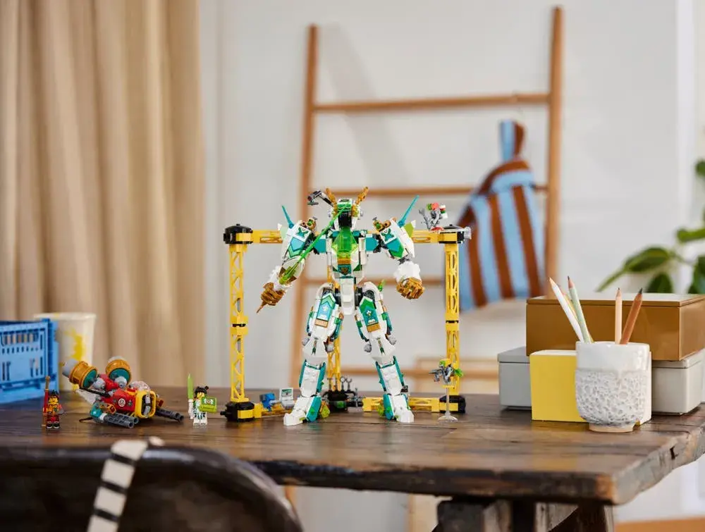 LEGO Monkie Kid 80053 Mei's Dragon Mech box back